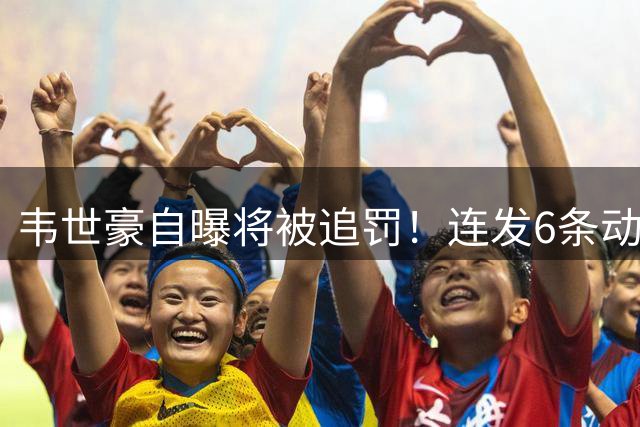 韦世豪自曝将被追罚！连发6条动态吐槽，情绪激动上头，随后删除